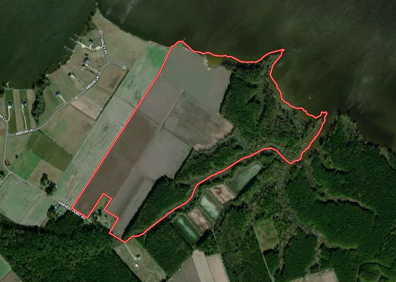 170 Acres of Recreational Land for Sale in Elizabeth City, North Carolina