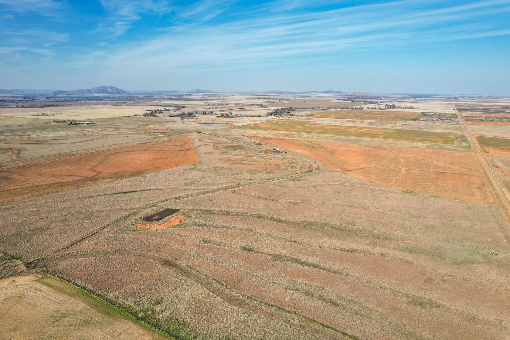 160 Acres of Recreational Land & Farm for Auction in Roosevelt, Oklahoma