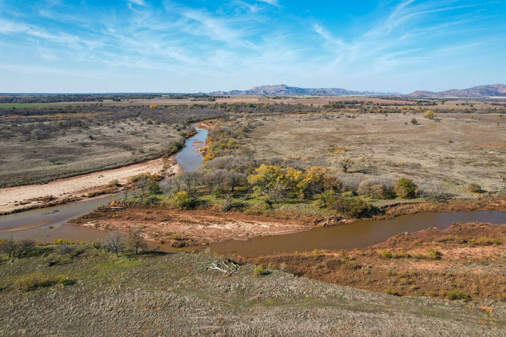 310.1 Acres of Recreational Land & Farm for Auction in Roosevelt, Oklahoma