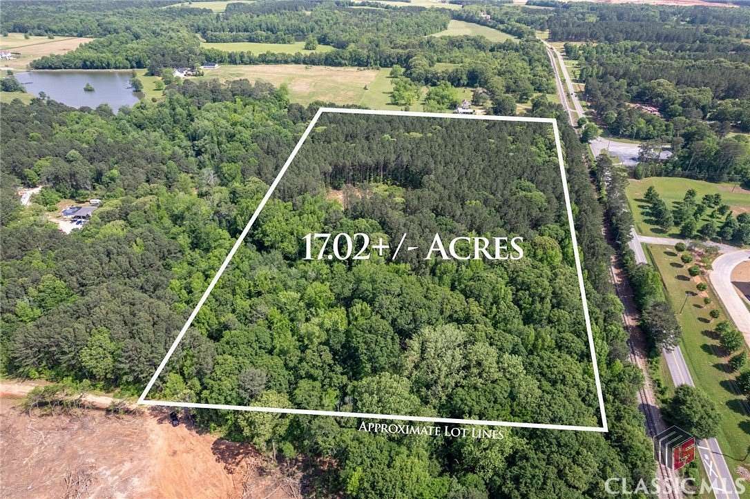 17.02 Acres of Land for Sale in Social Circle, Georgia