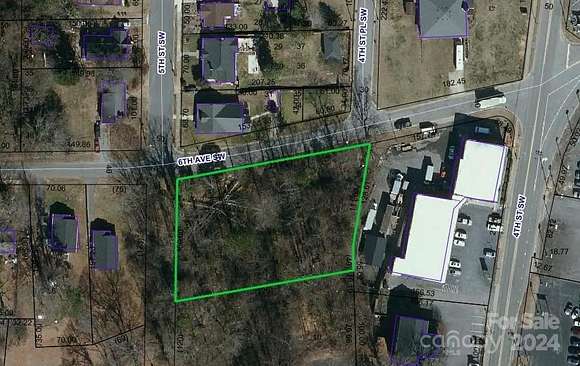 0.78 Acres of Commercial Land for Sale in Hickory, North Carolina