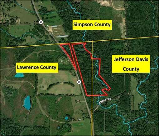 30 Acres of Recreational Land & Farm for Sale in New Hebron, Mississippi