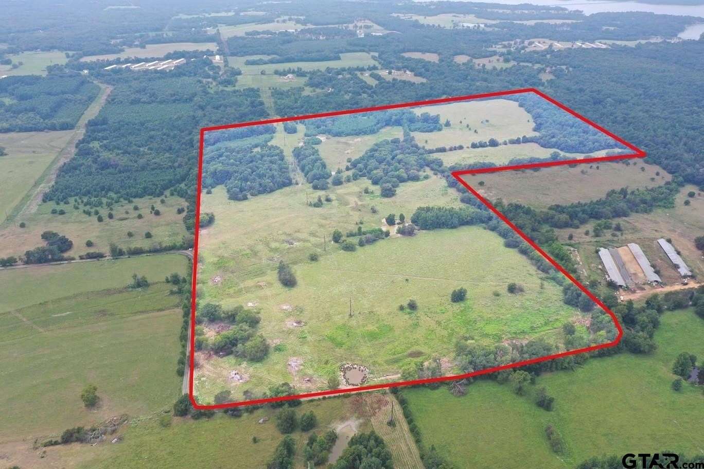 150 Acres of Agricultural Land for Sale in Pittsburg, Texas