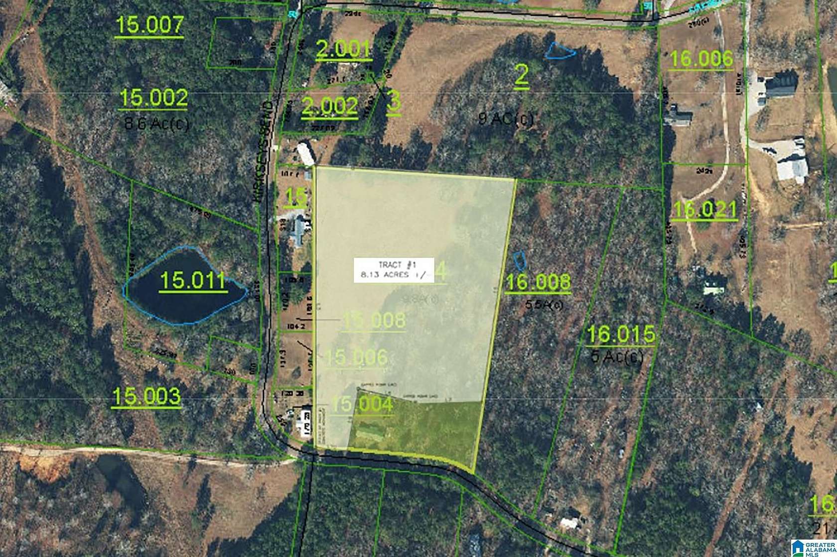 8.13 Acres of Residential Land for Sale in Ohatchee, Alabama