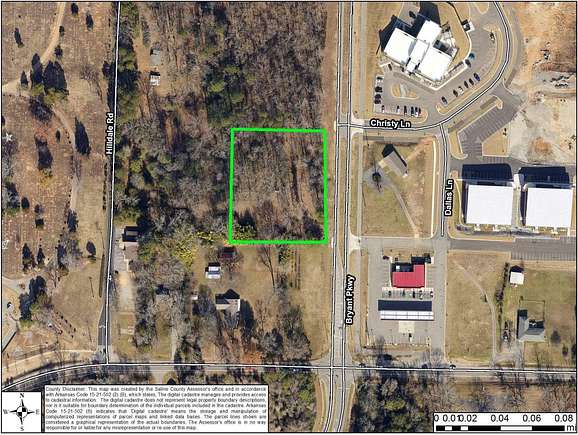 1.94 Acres of Commercial Land for Sale in Alexander, Arkansas