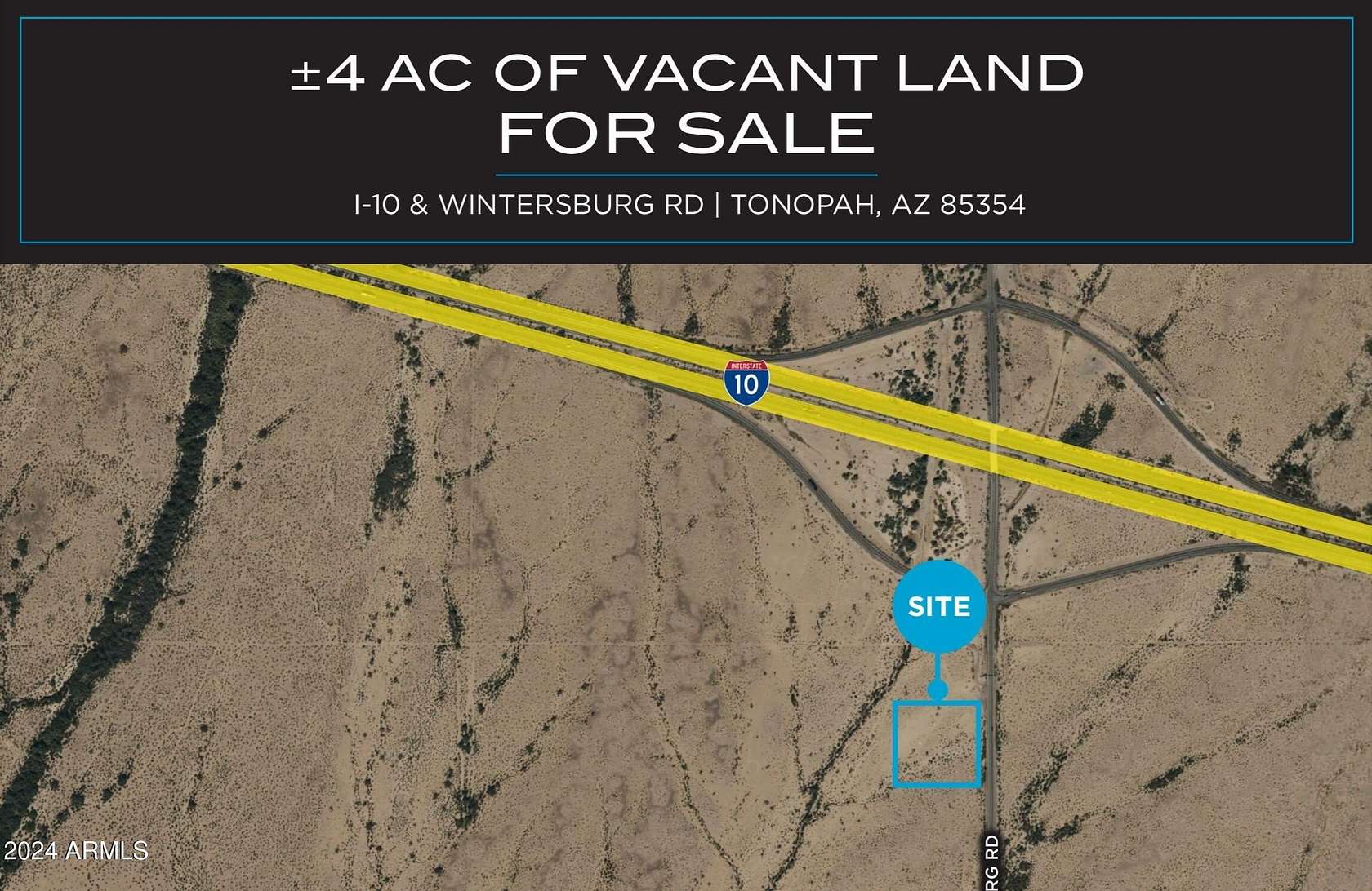 3.95 Acres of Land for Sale in Tonopah, Arizona