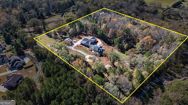 11.2 Acres of Land with Home for Sale in Tyrone, Georgia