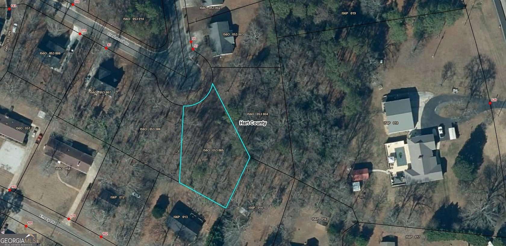 0.398 Acres of Residential Land for Sale in Hartwell, Georgia