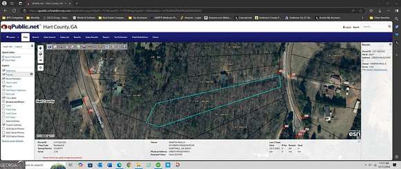 1.52 Acres of Residential Land for Sale in Hartwell, Georgia