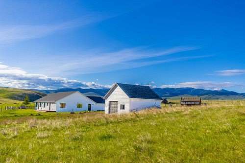 5.21 Acres of Residential Land with Home for Sale in Hall, Montana