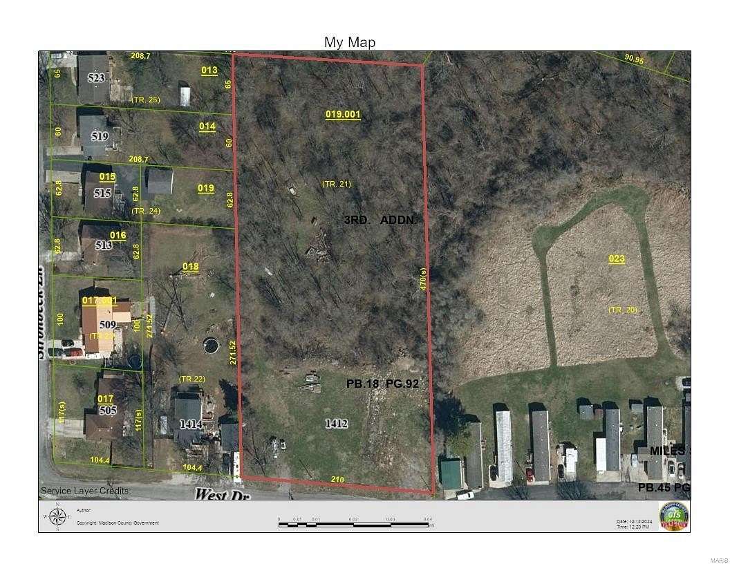 2.266 Acres of Residential Land for Sale in Bethalto, Illinois