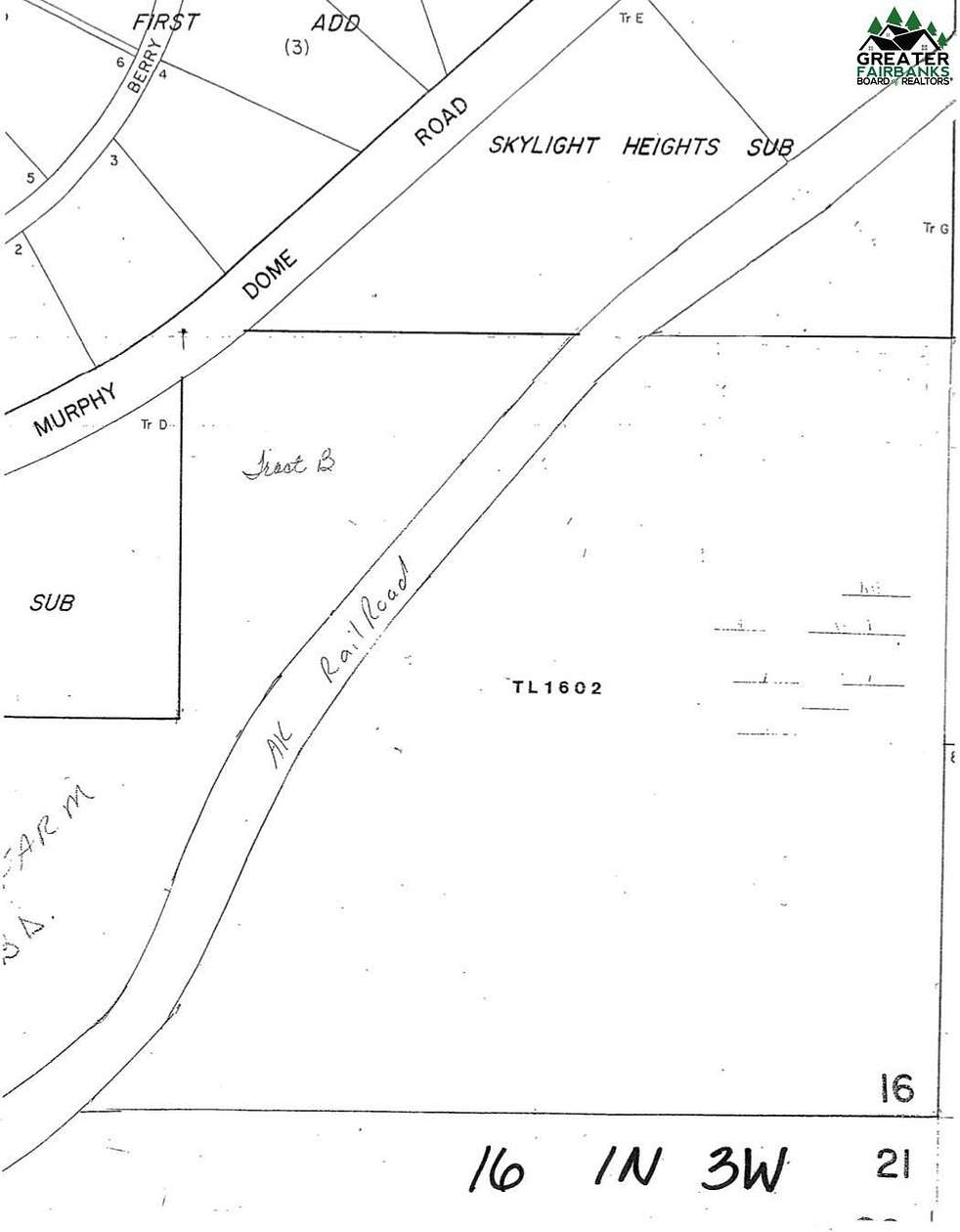117 Acres of Agricultural & Residential Land for Sale in Fairbanks, Alaska