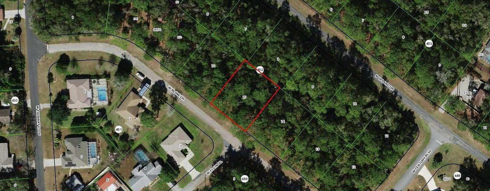 0.29 Acres of Residential Land for Sale in Citrus Springs, Florida