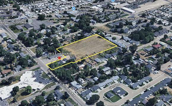 3.89 Acres of Residential Land with Home for Sale in Caldwell, Idaho