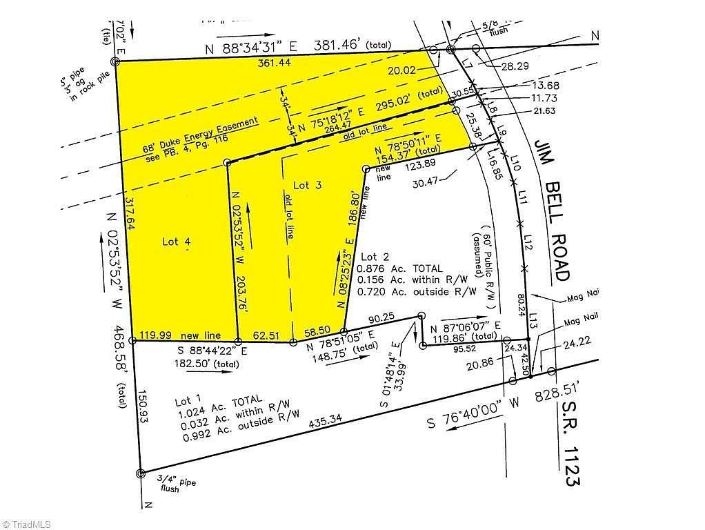 2.32 Acres of Residential Land for Sale in Lexington, North Carolina