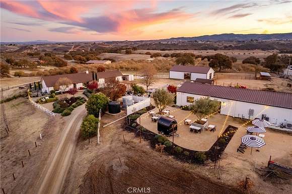 9.22 Acres of Residential Land with Home for Sale in Paso Robles, California