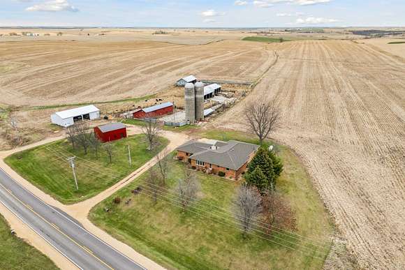 4.9 Acres of Residential Land with Home for Sale in La Motte, Iowa