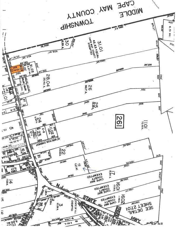 1.03 Acres of Commercial Land for Sale in Cape May Court House, New Jersey