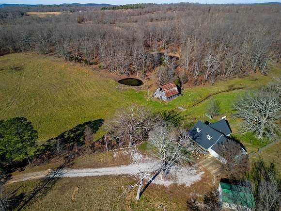 19.7 Acres of Recreational Land with Home for Sale in Mountain Grove, Missouri