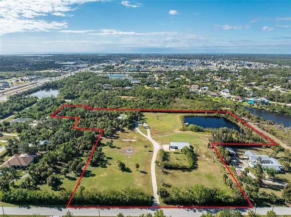 8.33 Acres of Residential Land with Home for Sale in Englewood, Florida