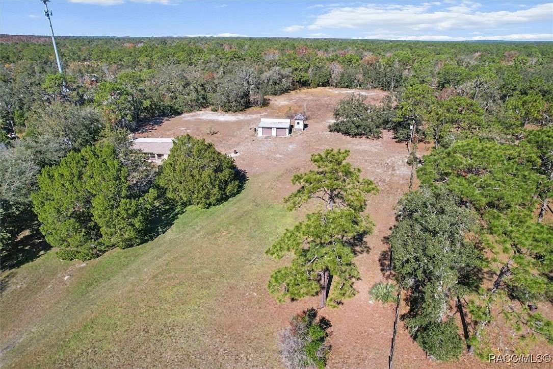 4.77 Acres of Residential Land with Home for Sale in Homosassa, Florida