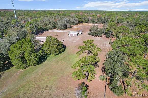 4.77 Acres of Residential Land with Home for Sale in Homosassa, Florida