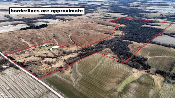 160 Acres of Land with Home for Sale in Seymour, Iowa