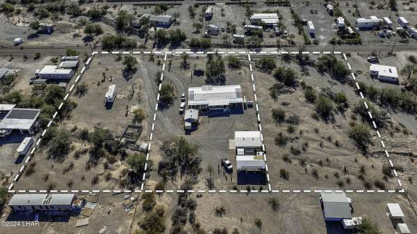 3 Acres of Residential Land with Home for Sale in Quartzsite, Arizona