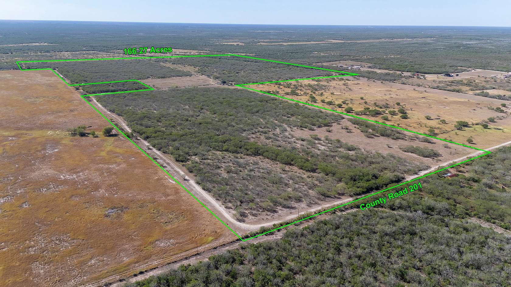 166 Acres of Recreational Land & Farm for Sale in San Diego, Texas