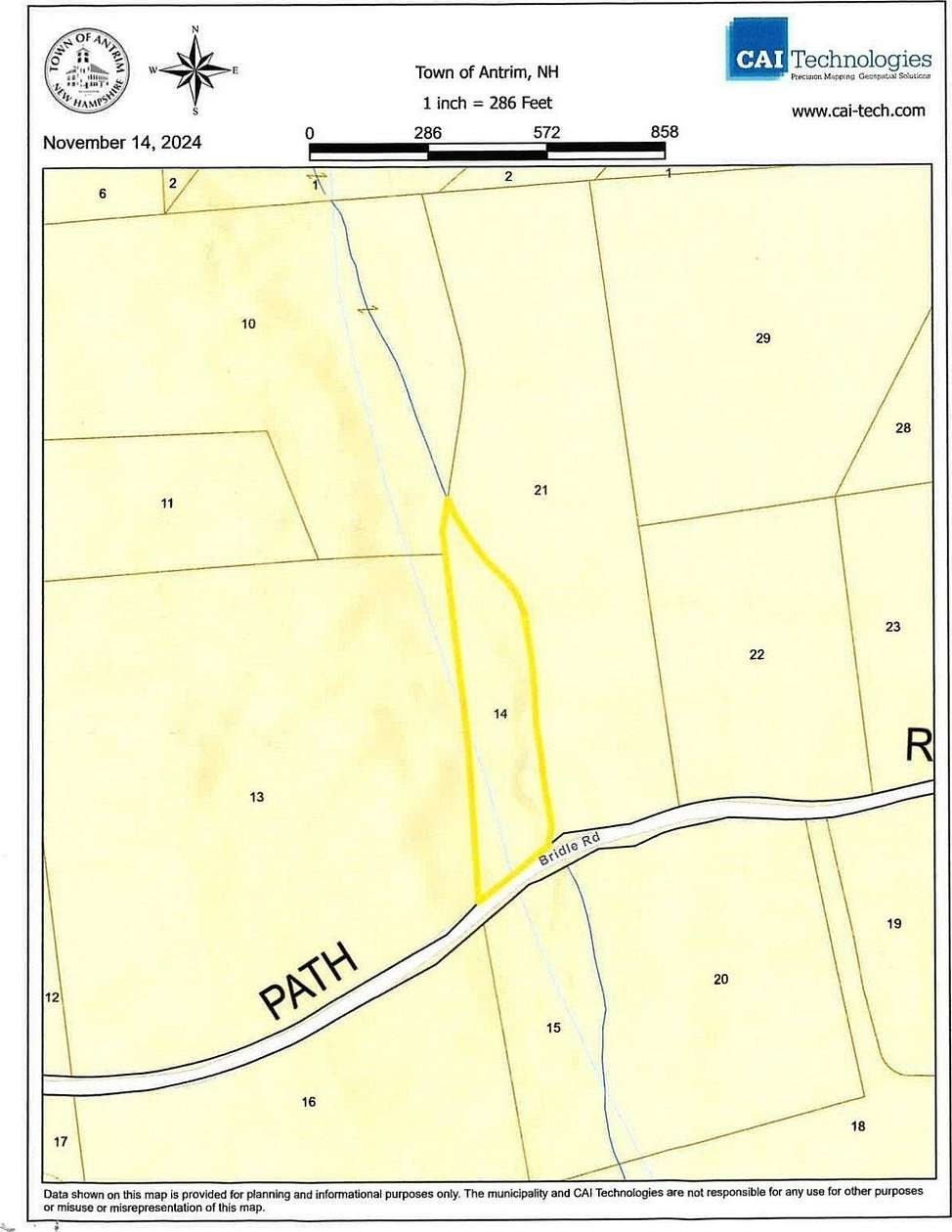 2.5 Acres of Residential Land for Sale in Antrim, New Hampshire
