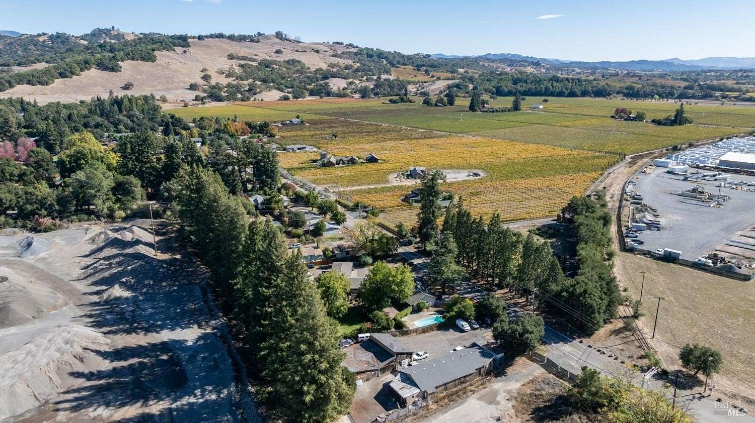 3.17 Acres of Improved Mixed-Use Land for Sale in Healdsburg, California