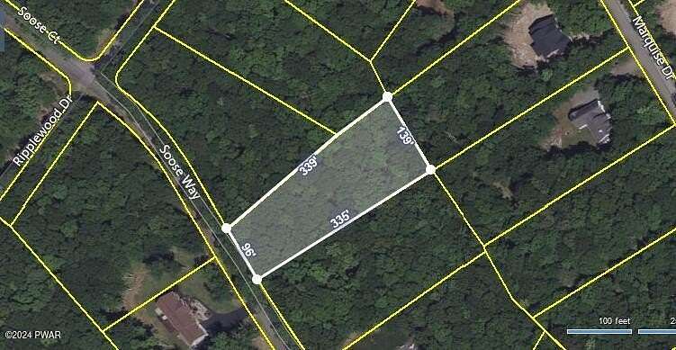 1.01 Acres of Residential Land for Sale in Tafton, Pennsylvania