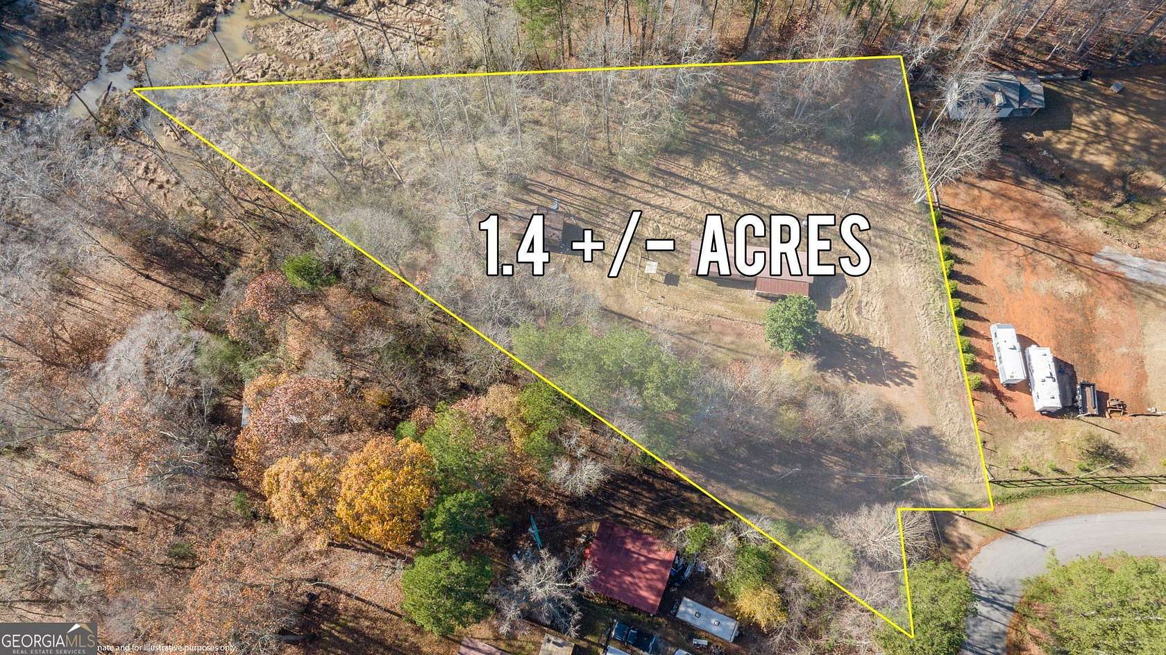 1.4 Acres of Residential Land for Sale in Maysville, Georgia