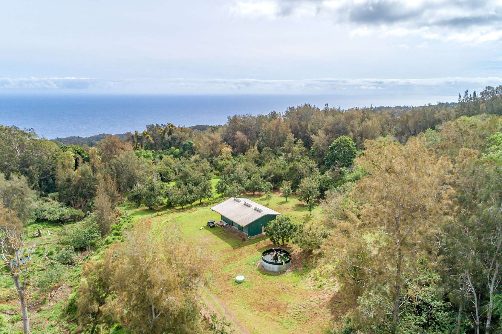 32 Acres of Agricultural Land with Home for Sale in Honokaa, Hawaii