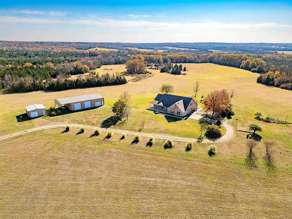 66 Acres of Land with Home for Sale in Annona, Texas