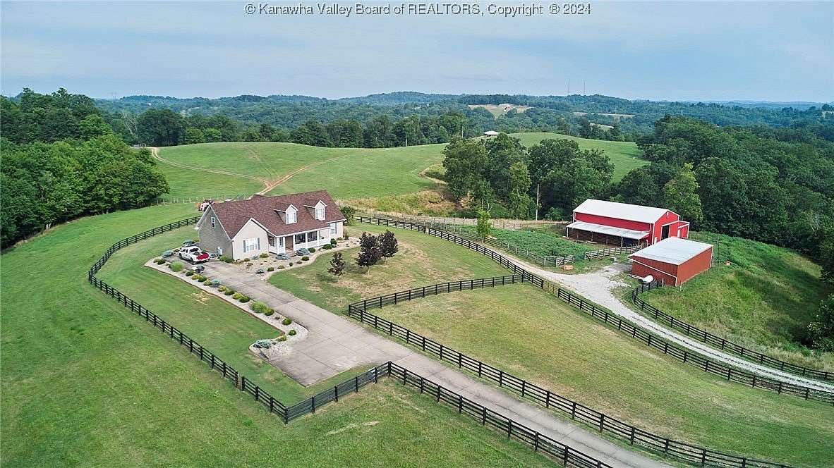 354 Acres of Land with Home for Sale in Evans, West Virginia