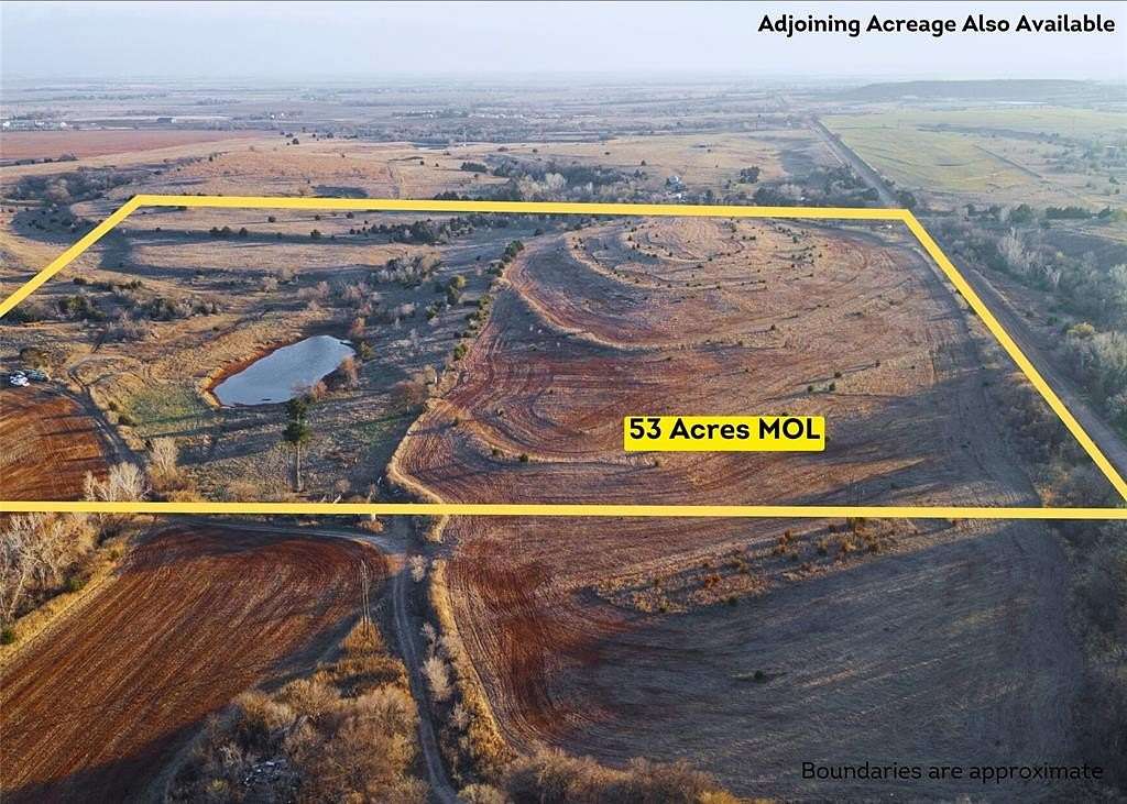 53 Acres of Recreational Land & Farm for Sale in Enid, Oklahoma