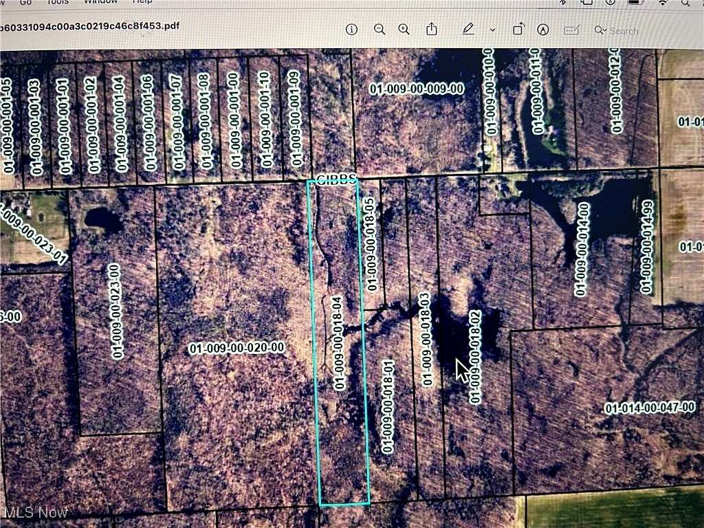 24.18 Acres of Land for Sale in Andover, Ohio