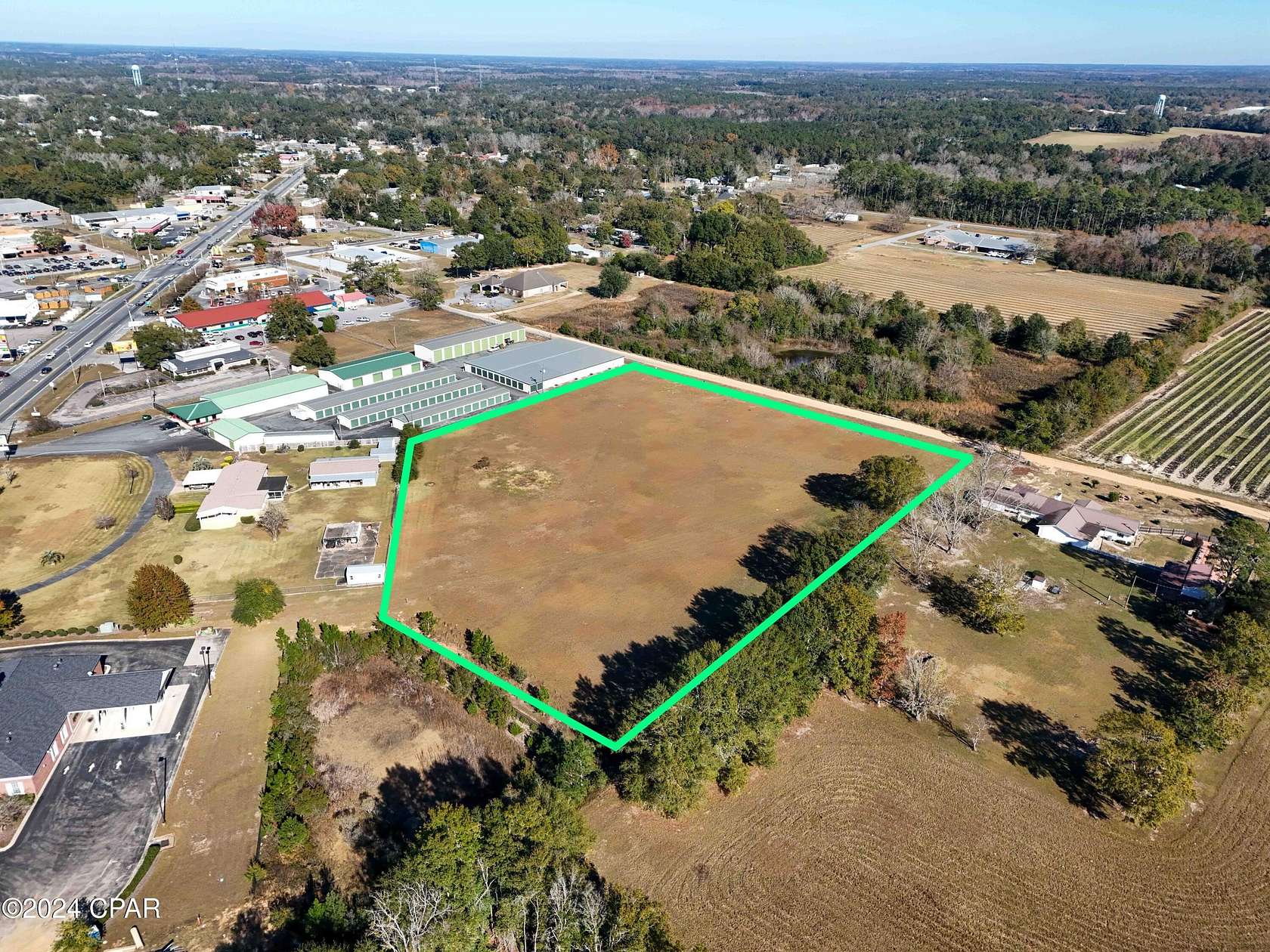 4.45 Acres of Commercial Land for Sale in Chipley, Florida