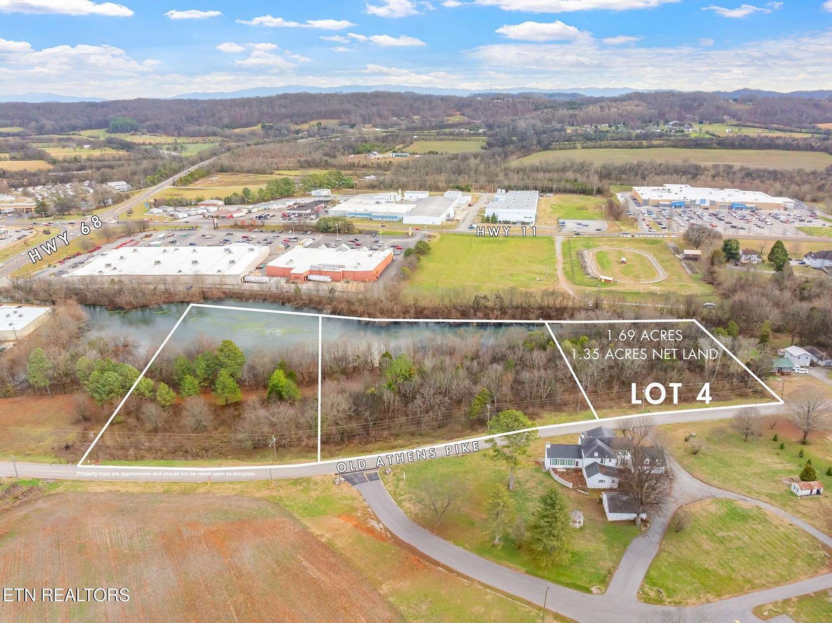 1.69 Acres of Residential Land for Sale in Sweetwater, Tennessee