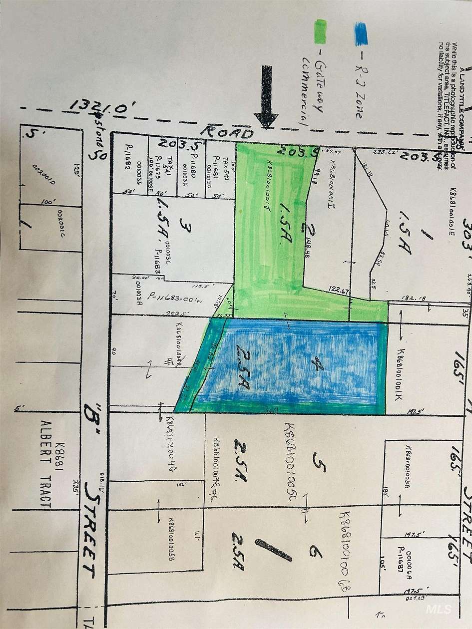 2.17 Acres of Commercial Land for Sale in Kimberly, Idaho