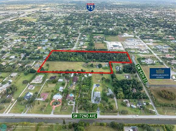 18 Acres of Land for Sale in Southwest Ranches, Florida