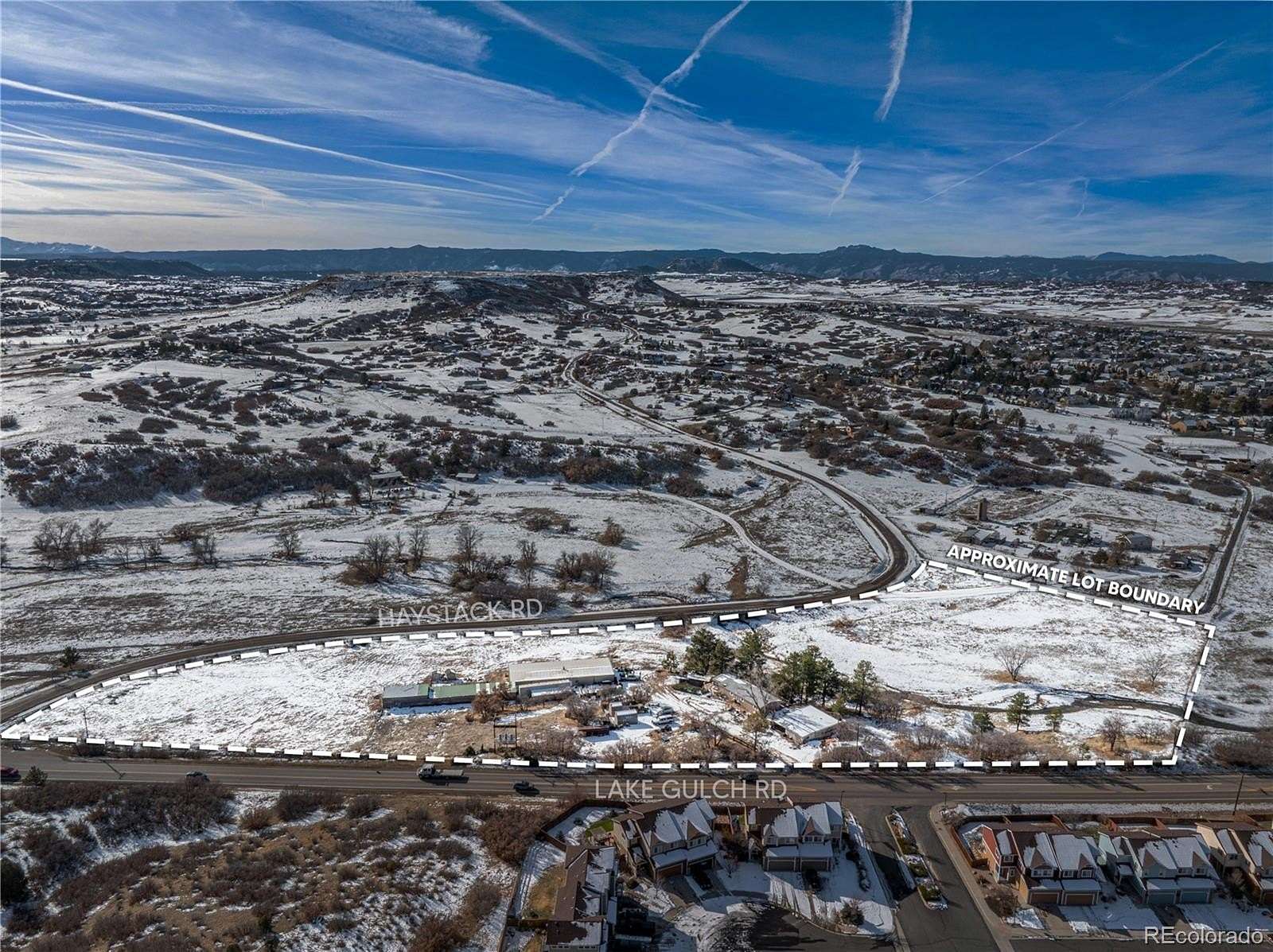 10.73 Acres of Land with Home for Sale in Castle Rock, Colorado