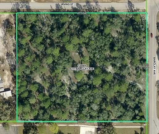 4.3 Acres of Residential Land for Sale in Spring Hill, Florida