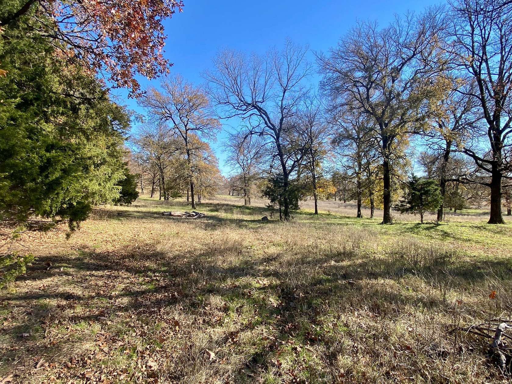 25 Acres of Recreational Land with Home for Sale in Pocola, Oklahoma