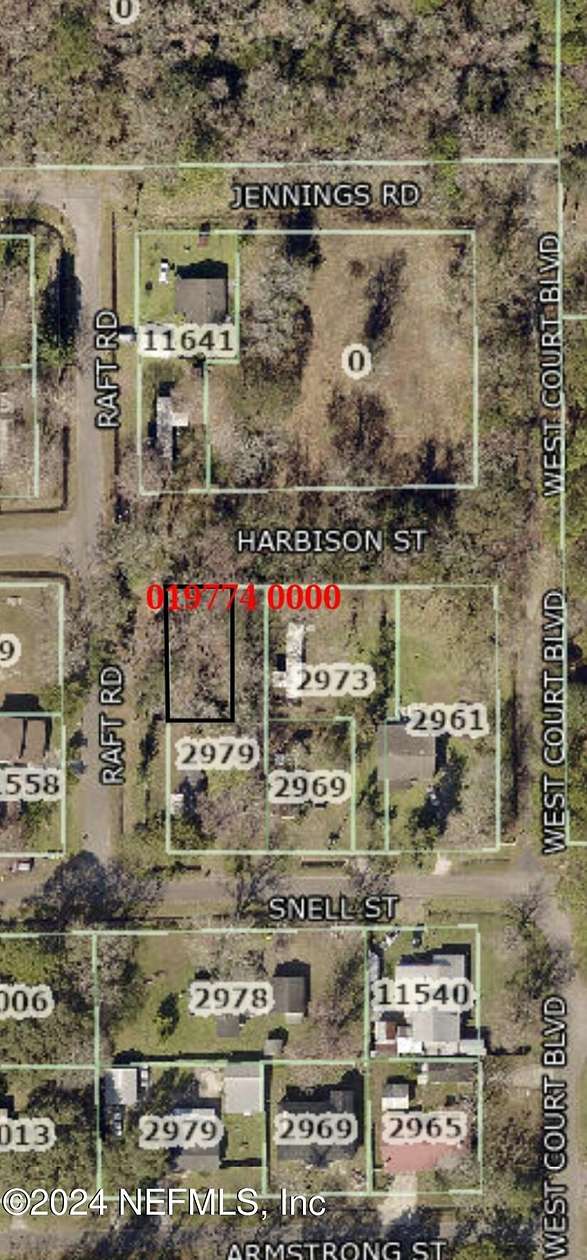 0.11 Acres of Residential Land for Sale in Jacksonville, Florida