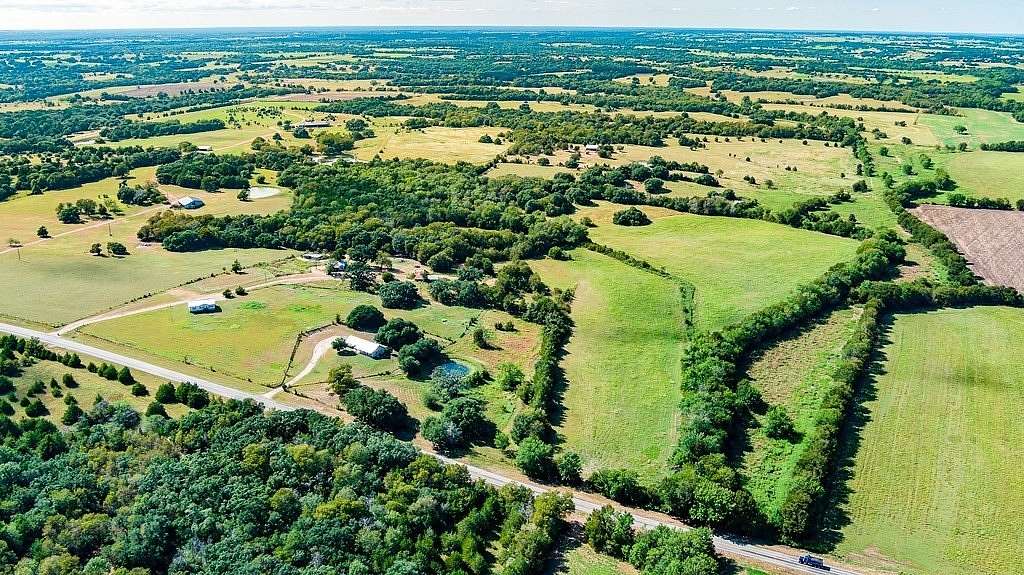 12.963 Acres of Land with Home for Sale in Round Top, Texas