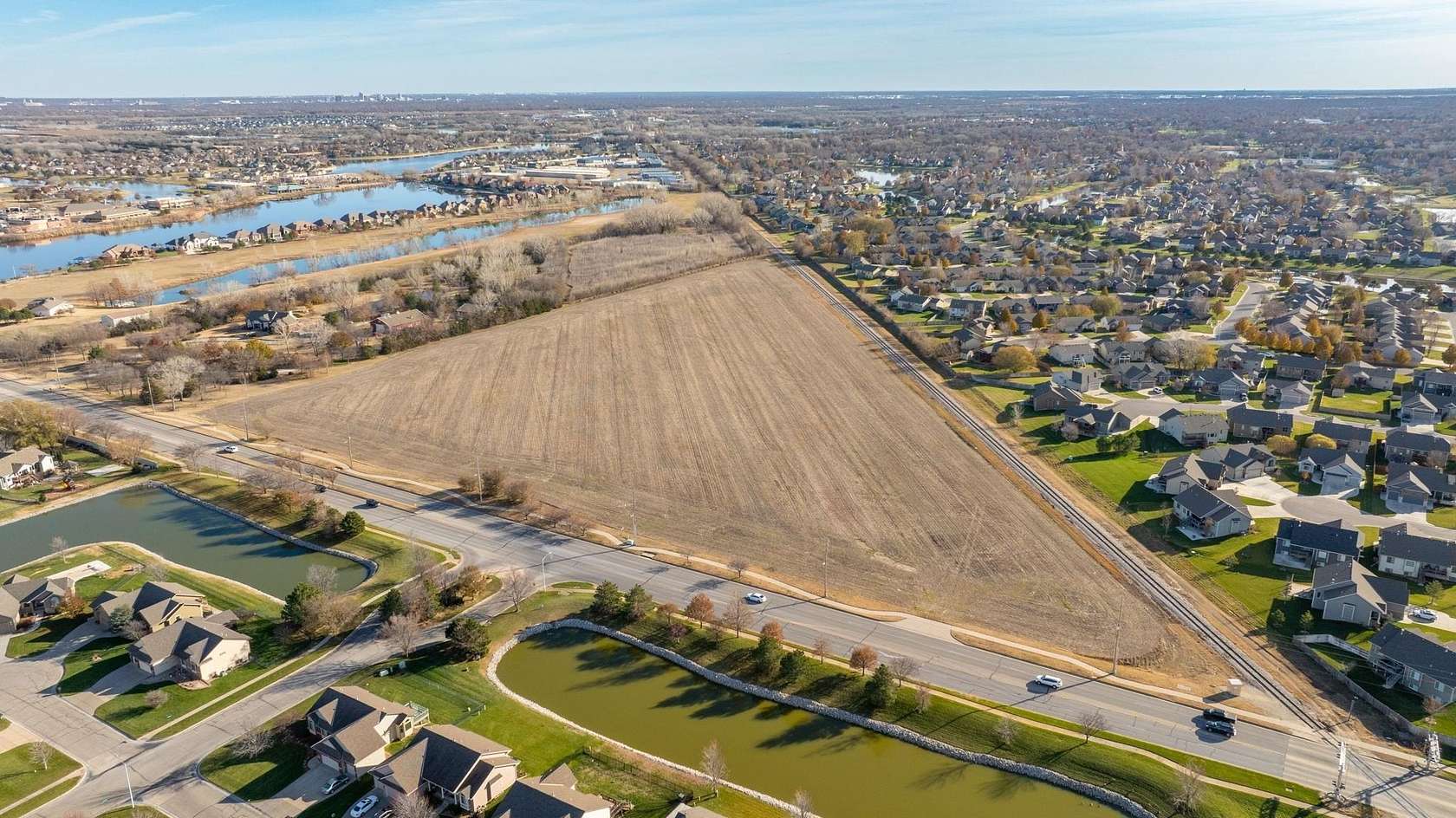 18.67 Acres of Land for Sale in Wichita, Kansas