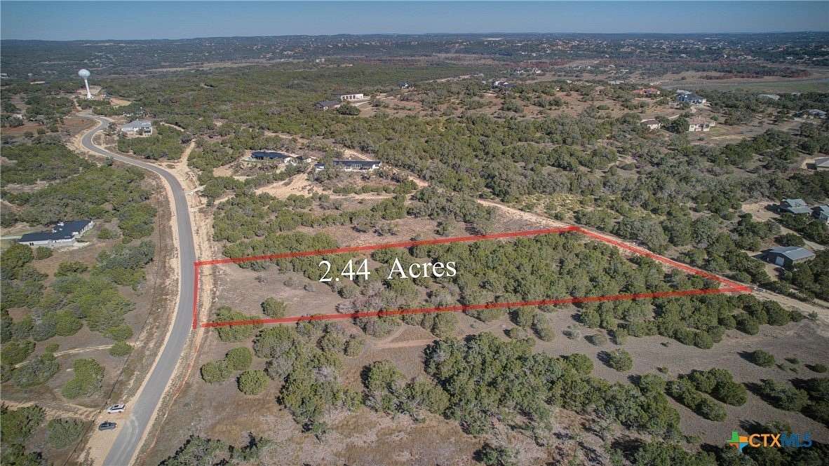 2.44 Acres of Residential Land for Sale in Canyon Lake, Texas