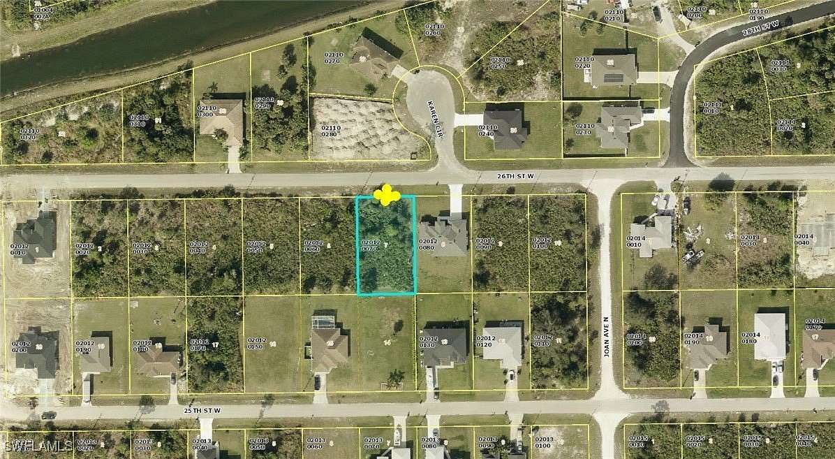 0.25 Acres of Residential Land for Sale in Lehigh Acres, Florida